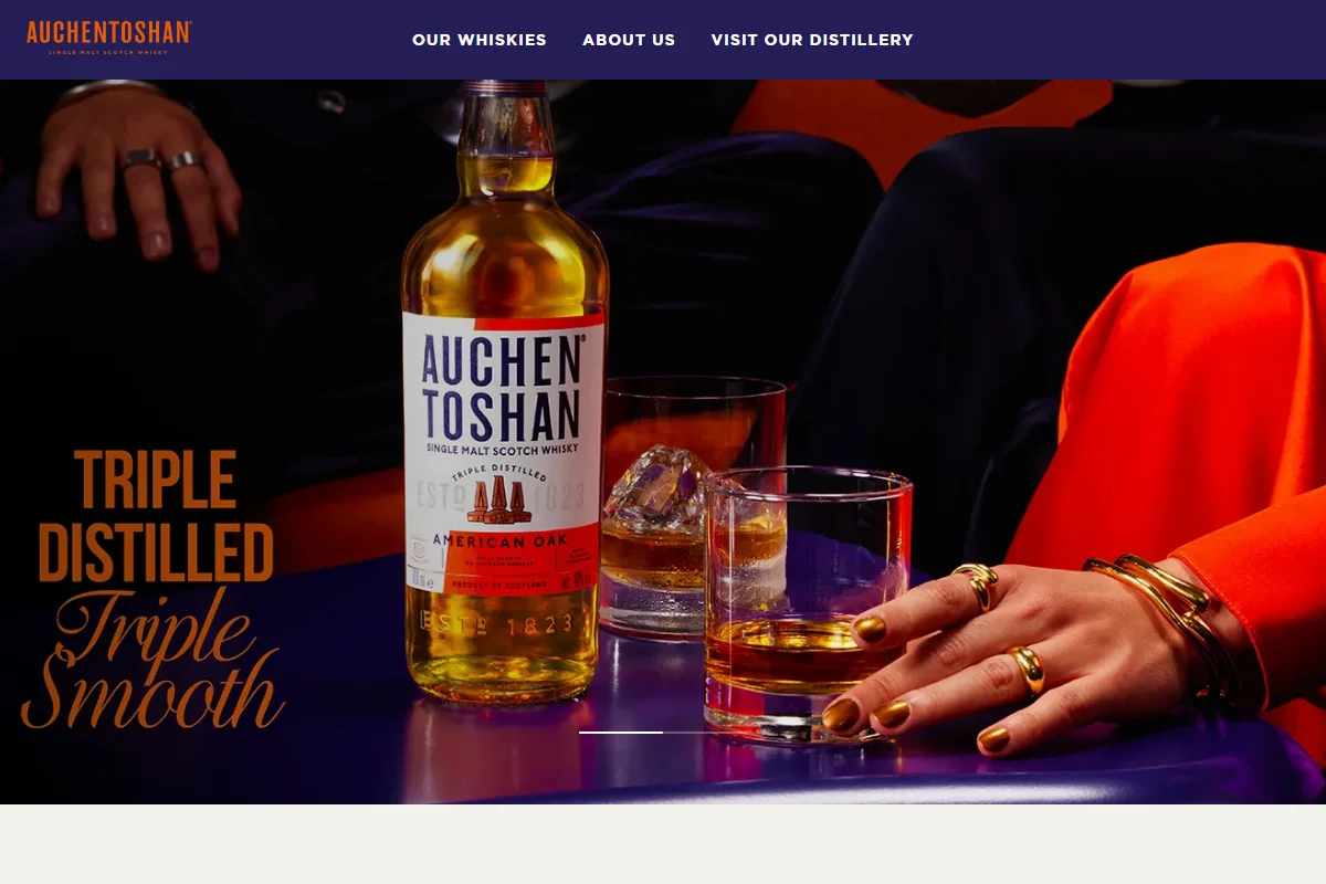 Auchentoshan Distillery official website