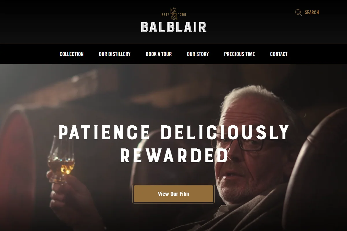 Balblair Distillery official website