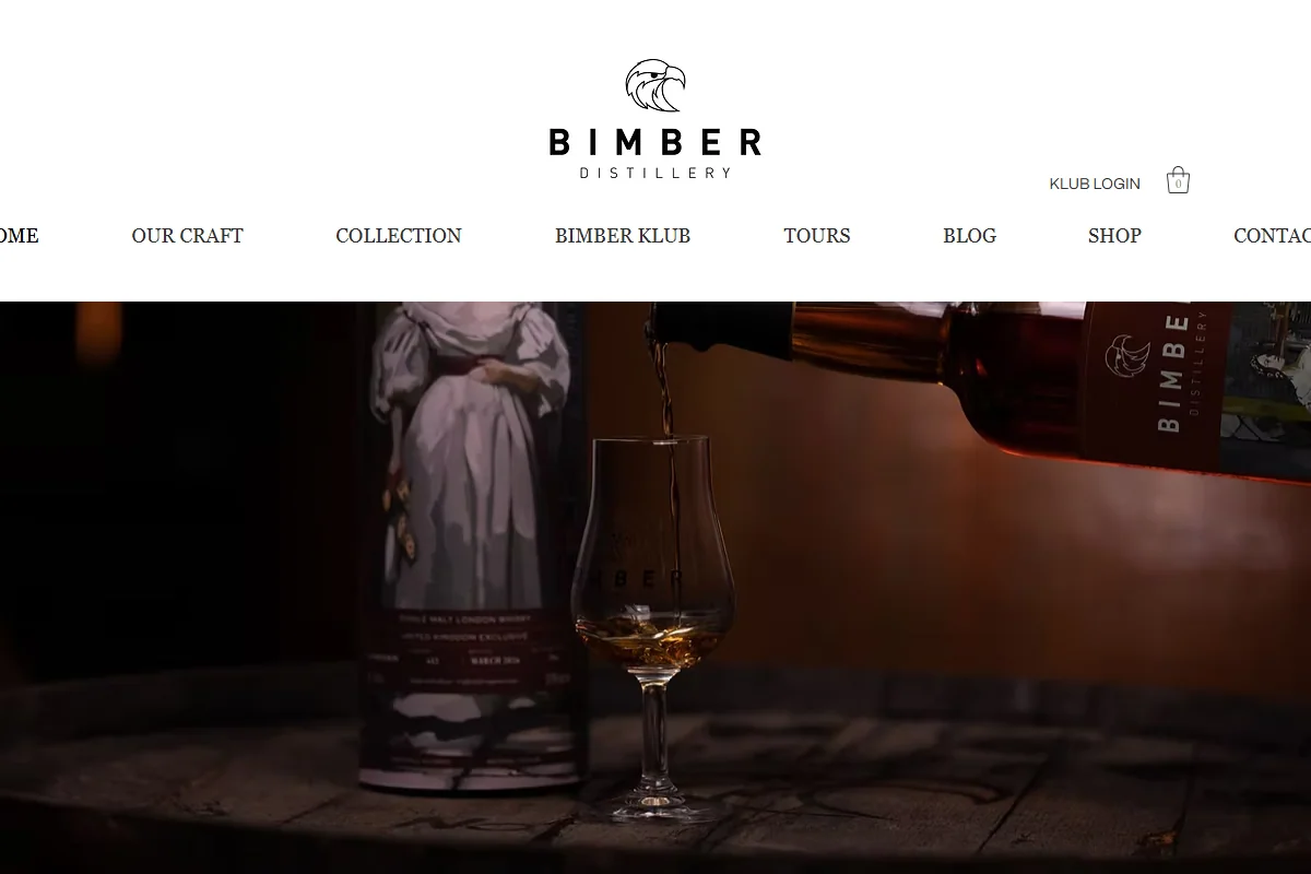 Bimber Distillery official website