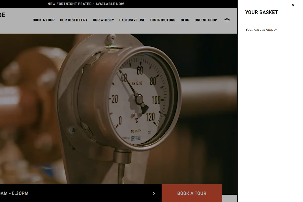 The Clydeside Distillery official website