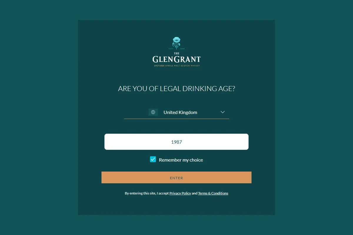 Glen Grant Distillery official website