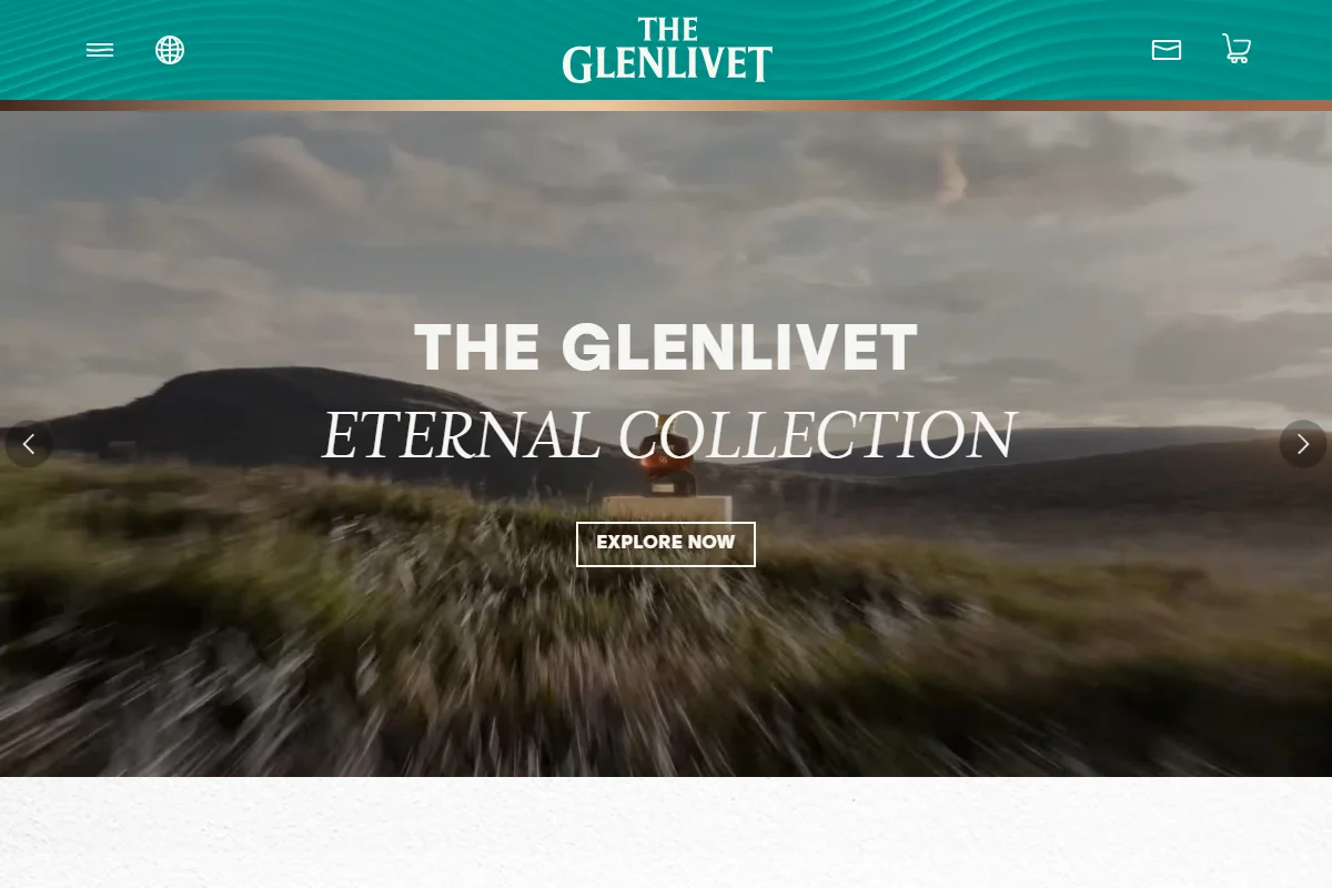 The Glenlivet Distillery official website
