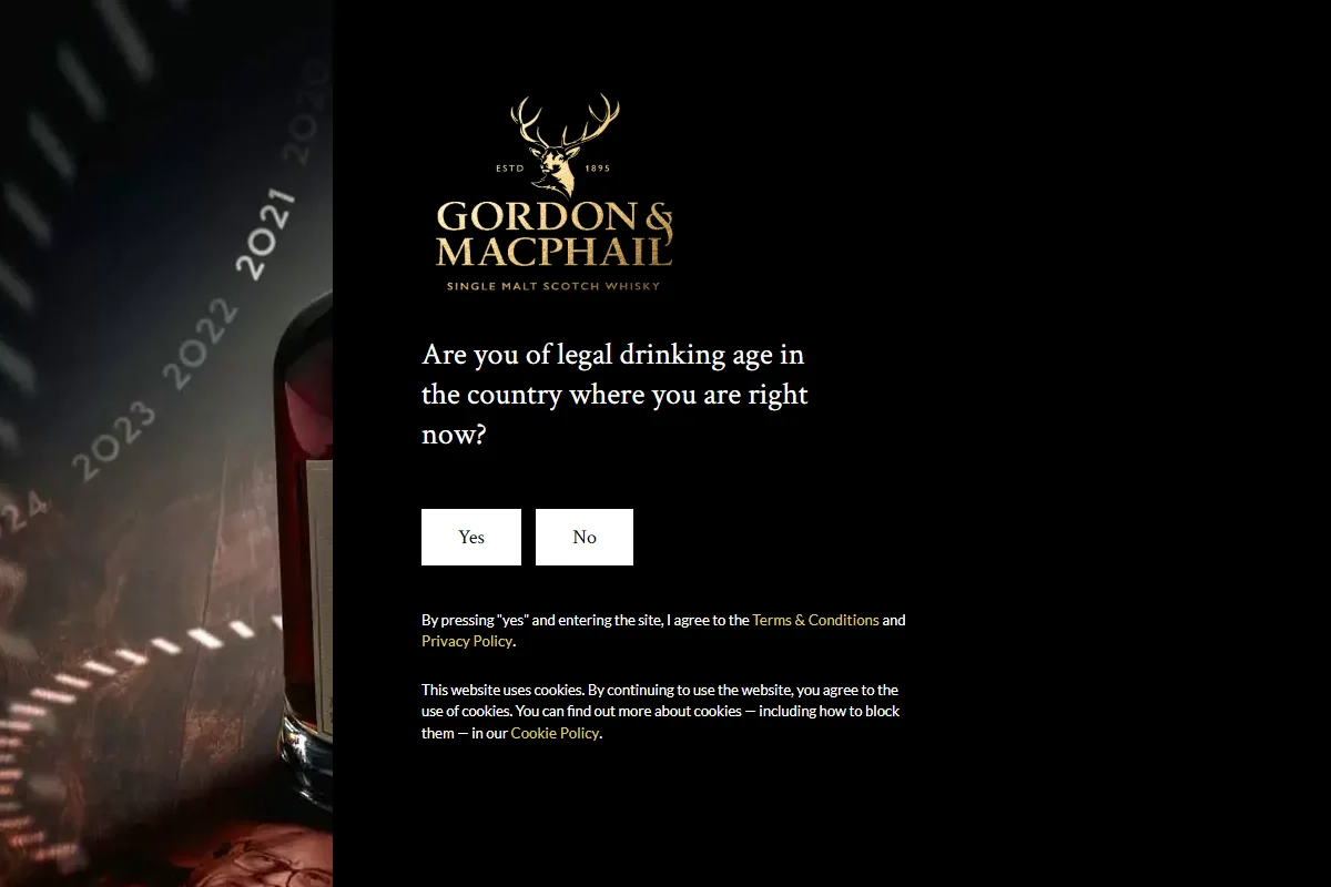Gordon & MacPhail official website