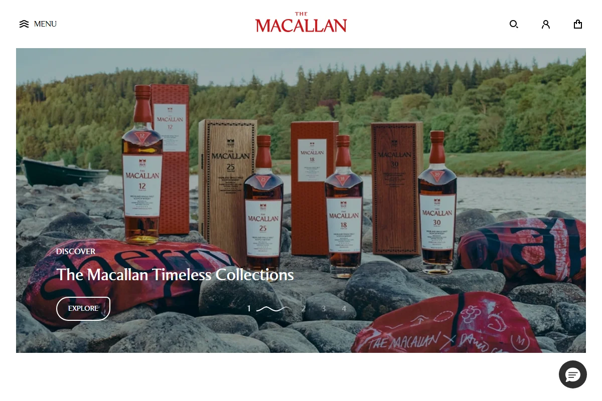 The Macallan Distillery official website