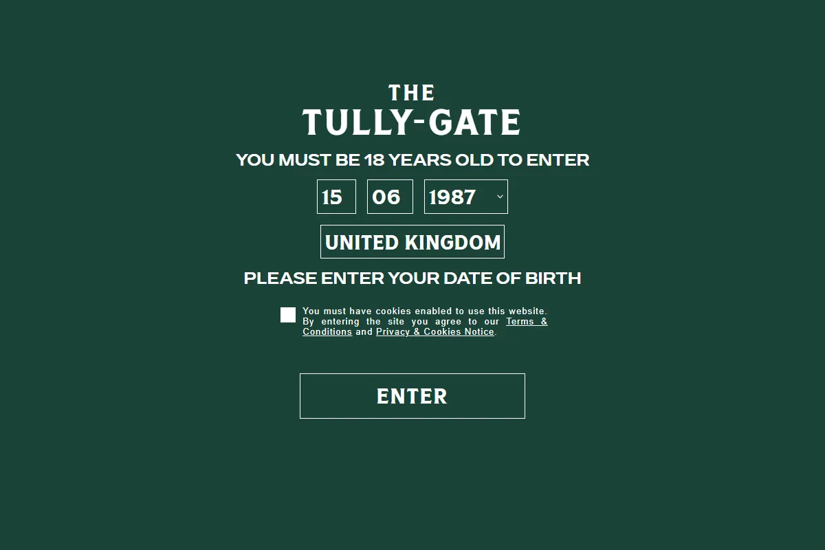 Tullamore D.E.W. Distillery official website